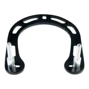 Ferradura P/Freio V-Brake Booster D/Bicicleta Para Deixar Freio Firme em Aluminio Preto