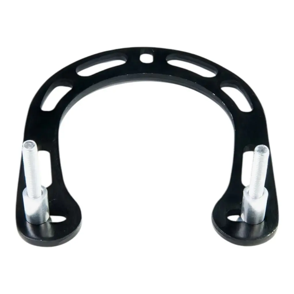 Ferradura P/Freio V-Brake Booster D/Bicicleta Para Deixar Freio Firme em Aluminio Preto
