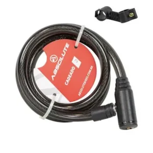CADEADO CHAVE ESPIRAL 1000X12MM ACO/LAT