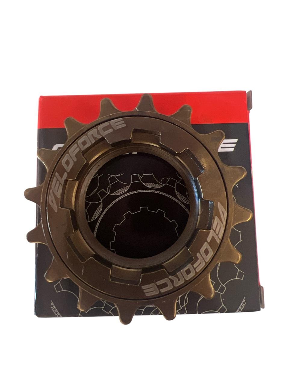 RODA LIVRE BARULHENTA 16D E 18D 120 CLICK BMX ROSCA MARROM