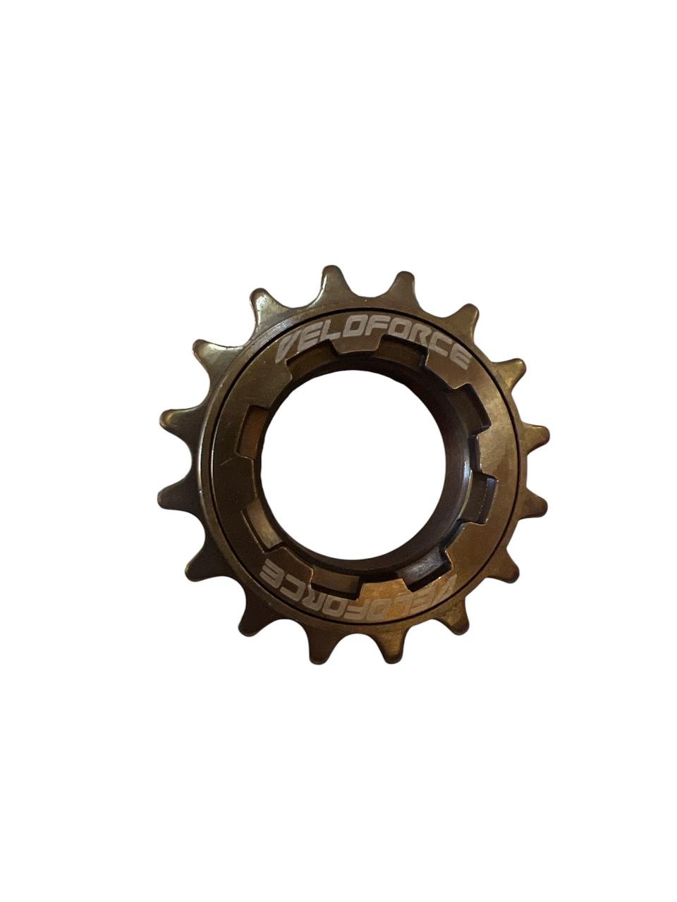 RODA LIVRE BARULHENTA 16D E 18D 120 CLICK BMX ROSCA MARROM - Imagem 4