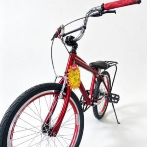 BICICLETA ARO 20 SPORT CEREJA RETO MONTADINHA